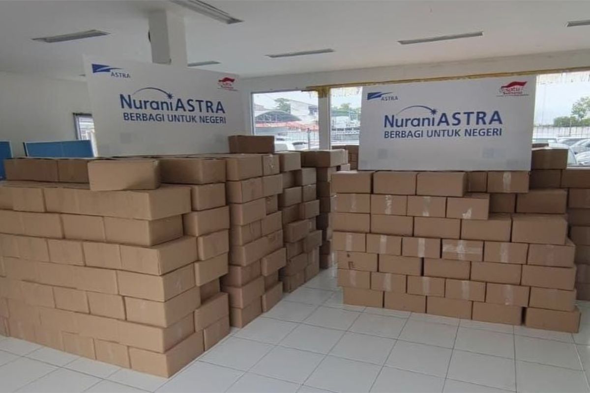 Astra salurkan tenda darurat hingga kebutuhan sanitasi ke Sumatera