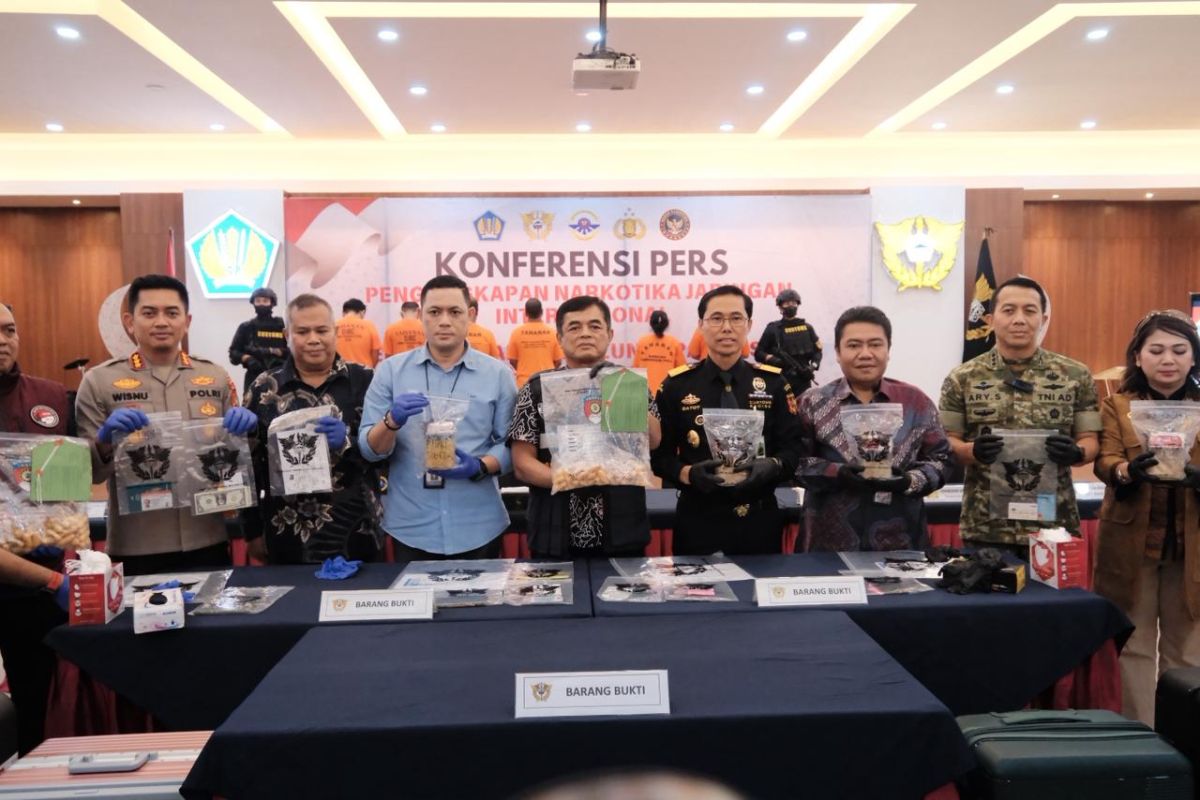 Bea Cukai-Polri gagalkan penyelundupan narkotika di Bandara Soetta