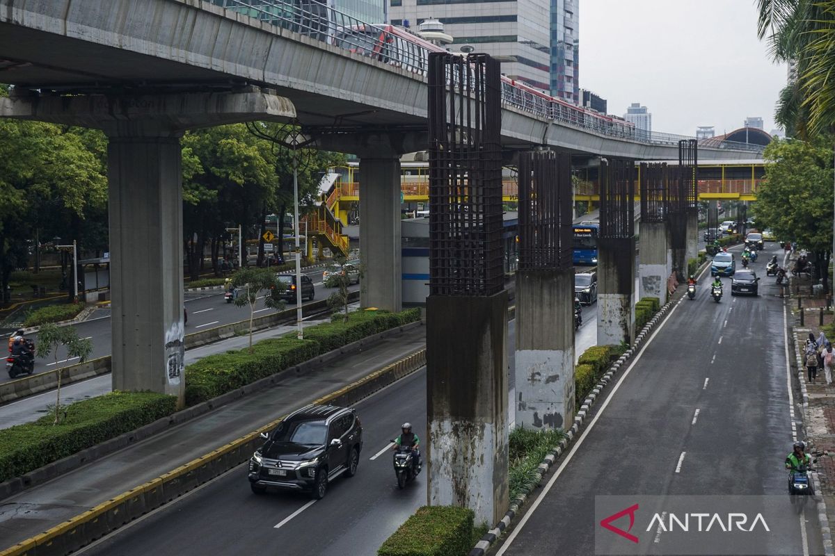 Tiang monorel segera dibongkar, Pemprov DKI siapkan dana Rp100 miliar