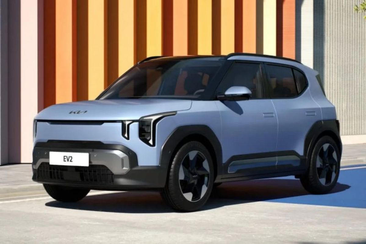 Kia perkenalkan SUV kompak EV2 di Brussels Motor Show