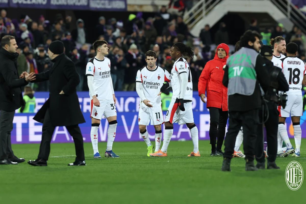AC Milan ditahan imbang Fiorentina 1-1