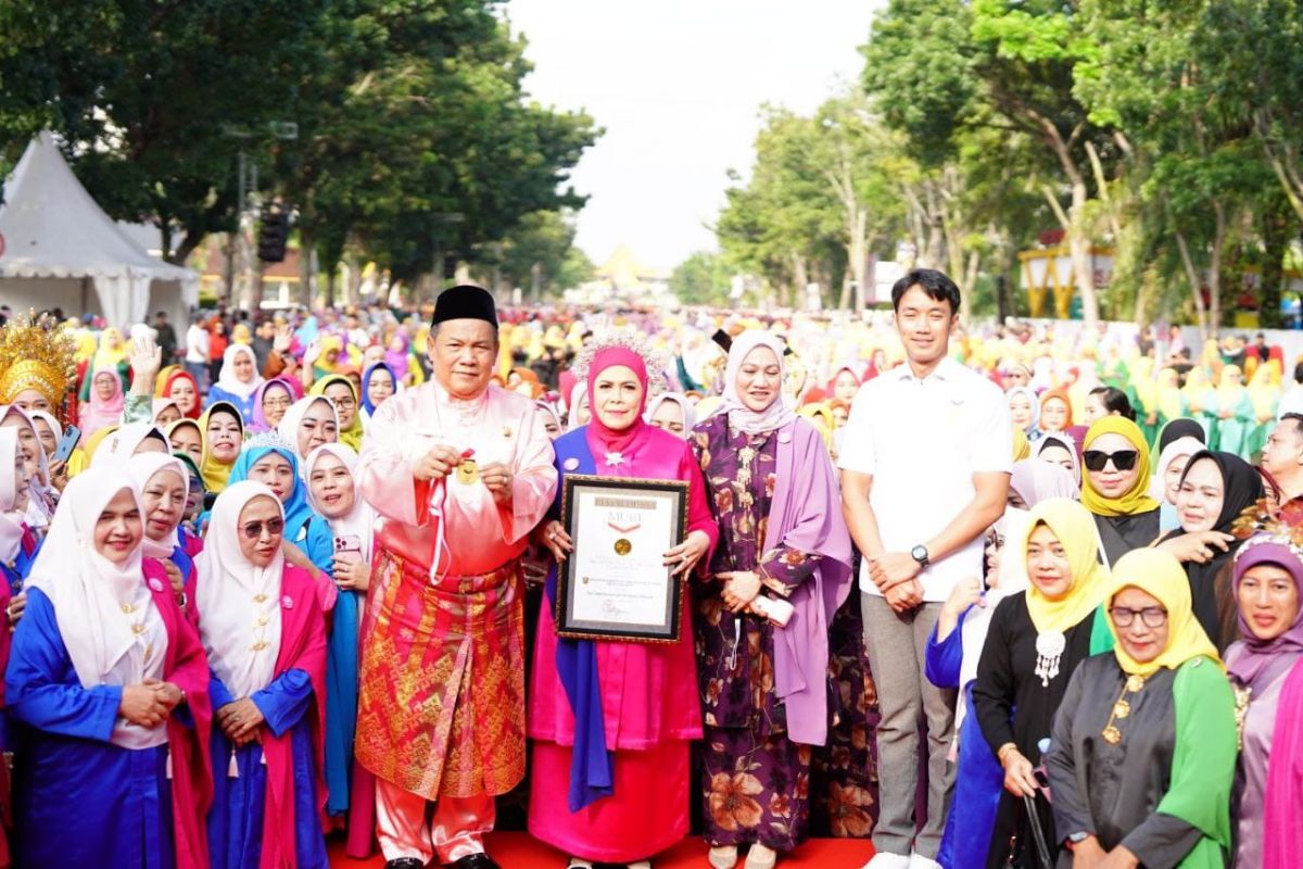 6 ribu penari Zapin catatkan Rekor Muri di Riau