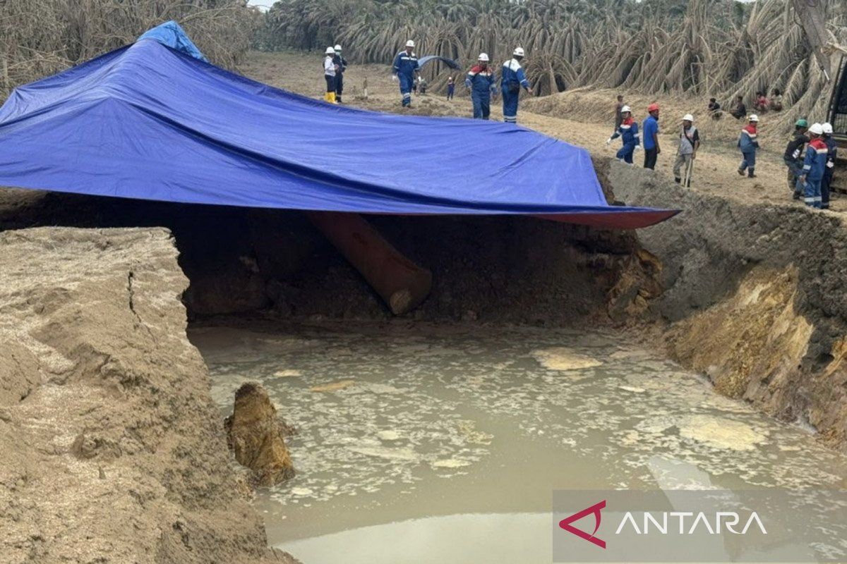 Lima unit rumah rusak akibat ledakan pipa gas PT TGI di Inhu Riau