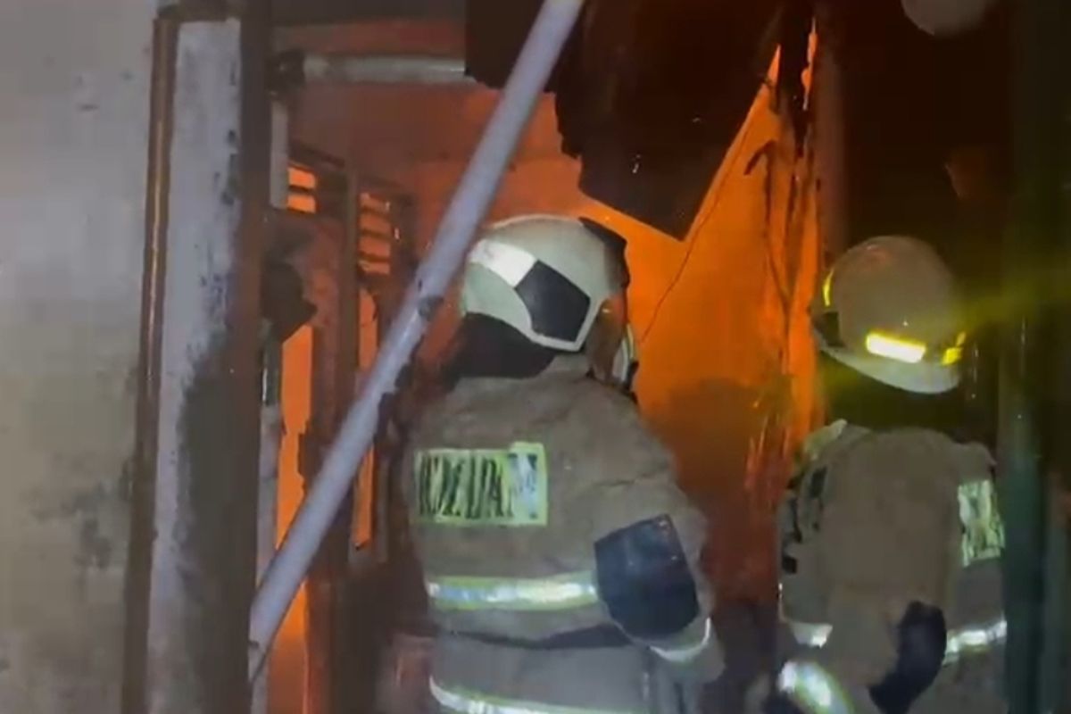 64 jiwa kehilangan tempat tinggal akibat kebakaran di Tambora Jakbar