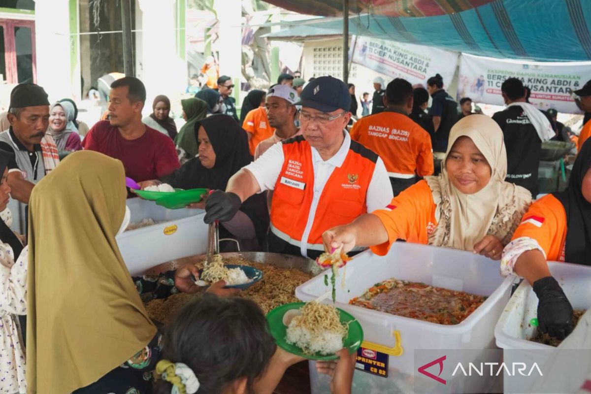 Baznas DKI hadirkan dapur lapangan untuk korban bencana Aceh