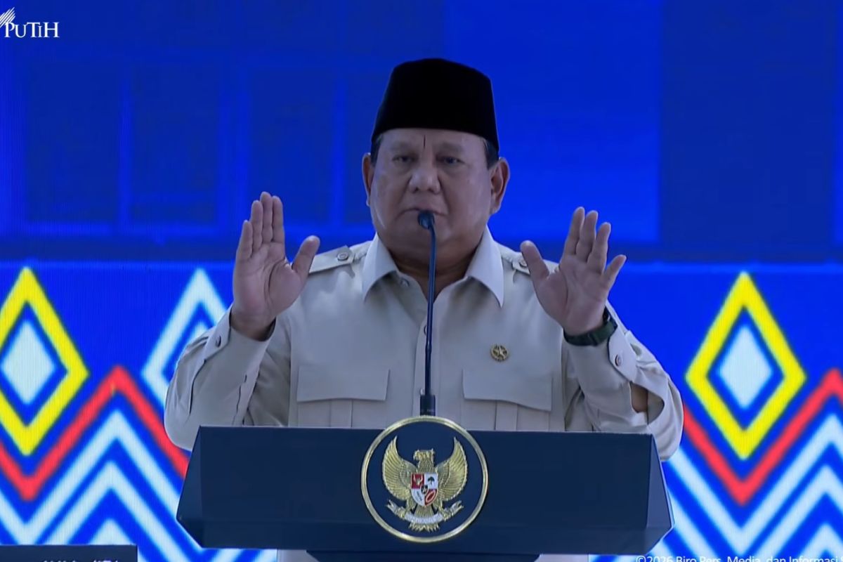 Prabowo: Tujuan bernegara bawa kesejahteraan bagi seluruh rakyat