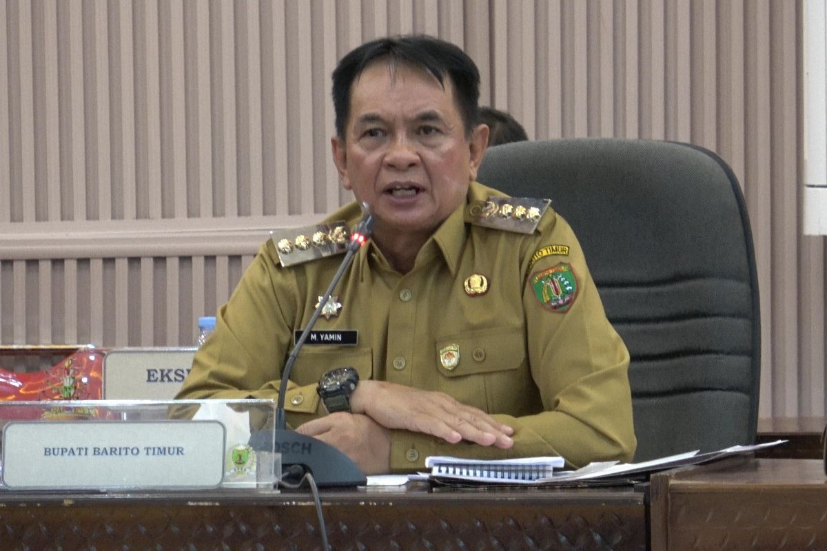 Bupati Bartim ingatkan SOPD bekerja secara terukus dan efisien gunakan anggaran