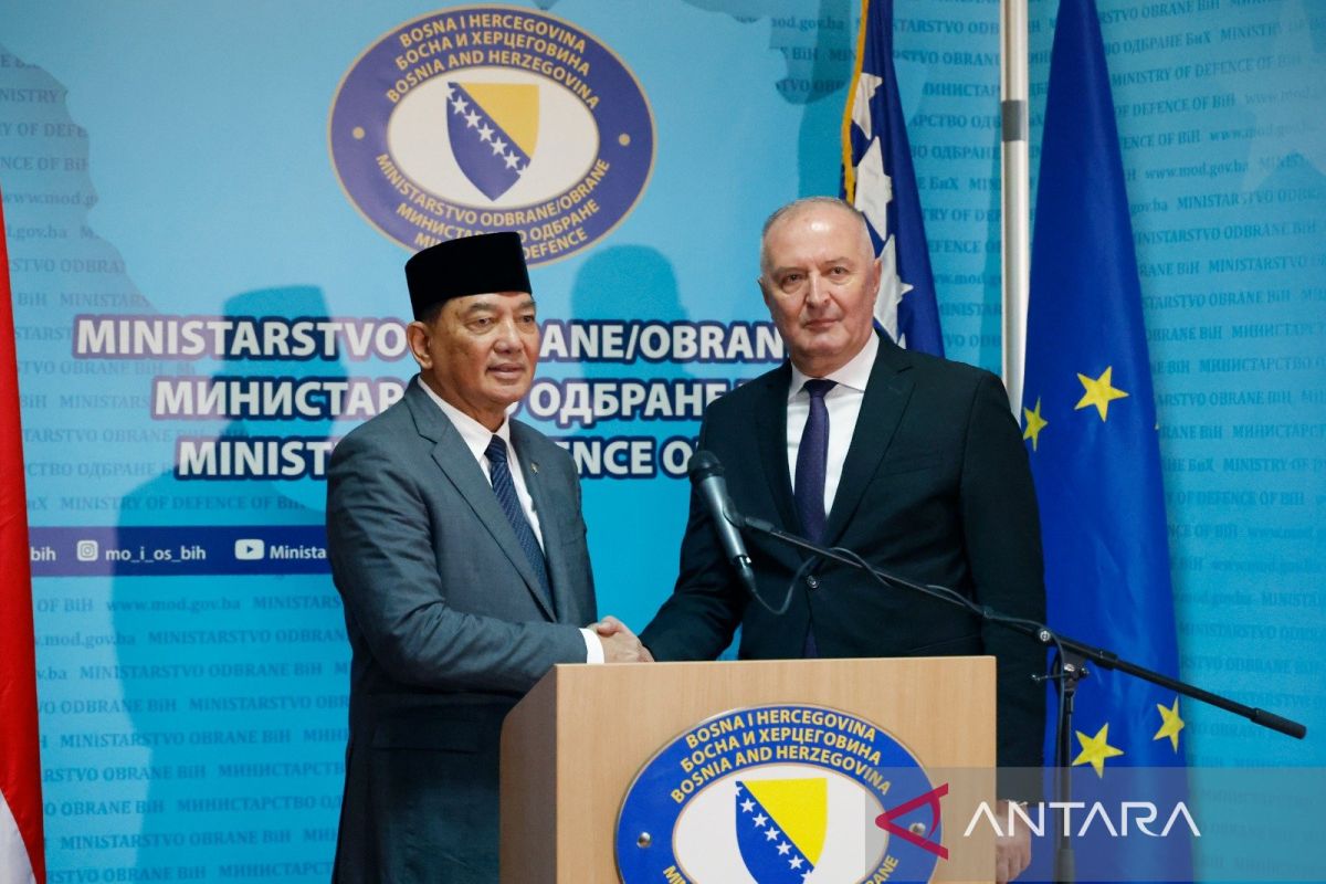 Indonesia, Bosnia and Herzegovina sign MoU on defense cooperation