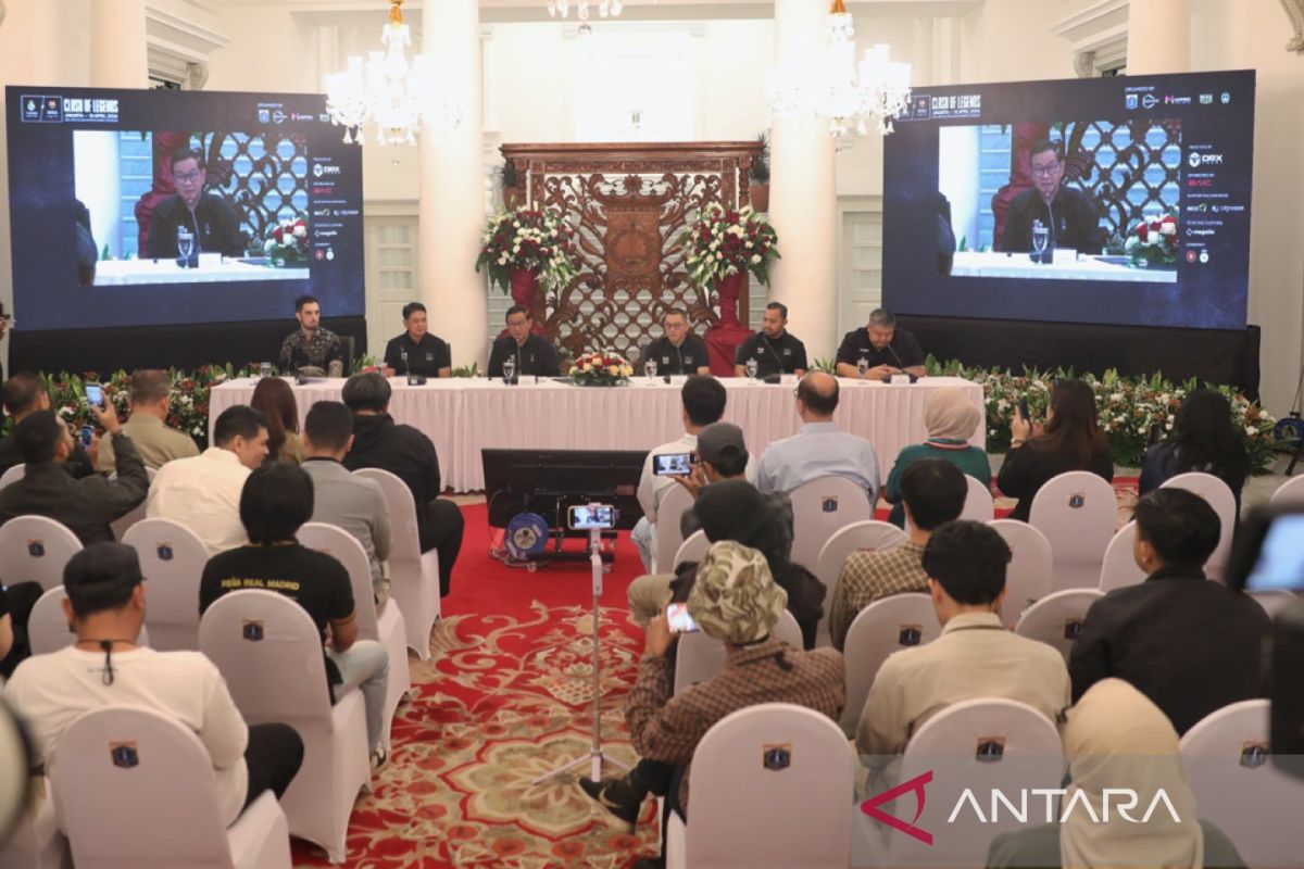 Real Madrid Legends vs Barca Legends akan berlaga di GBK pada 18 April