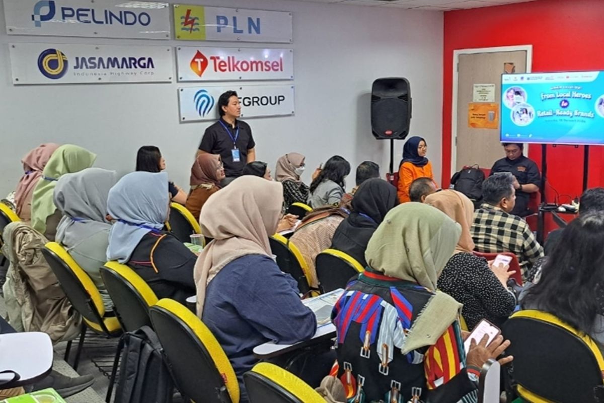 53 UMKM binaan Jakbar ikut pelatihan untuk menembus pasar ritel modern