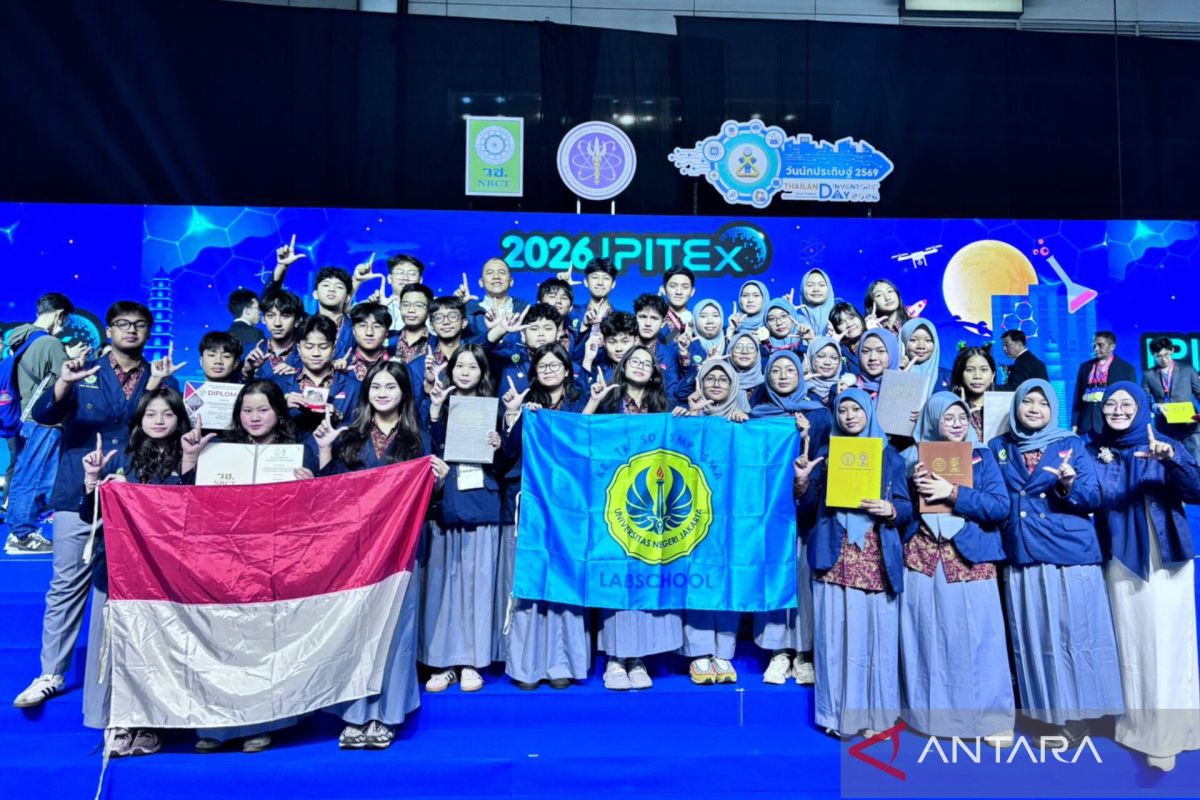 SMA Labschool Cibubur borong penghargaan Thailand Inventors' Day 2026