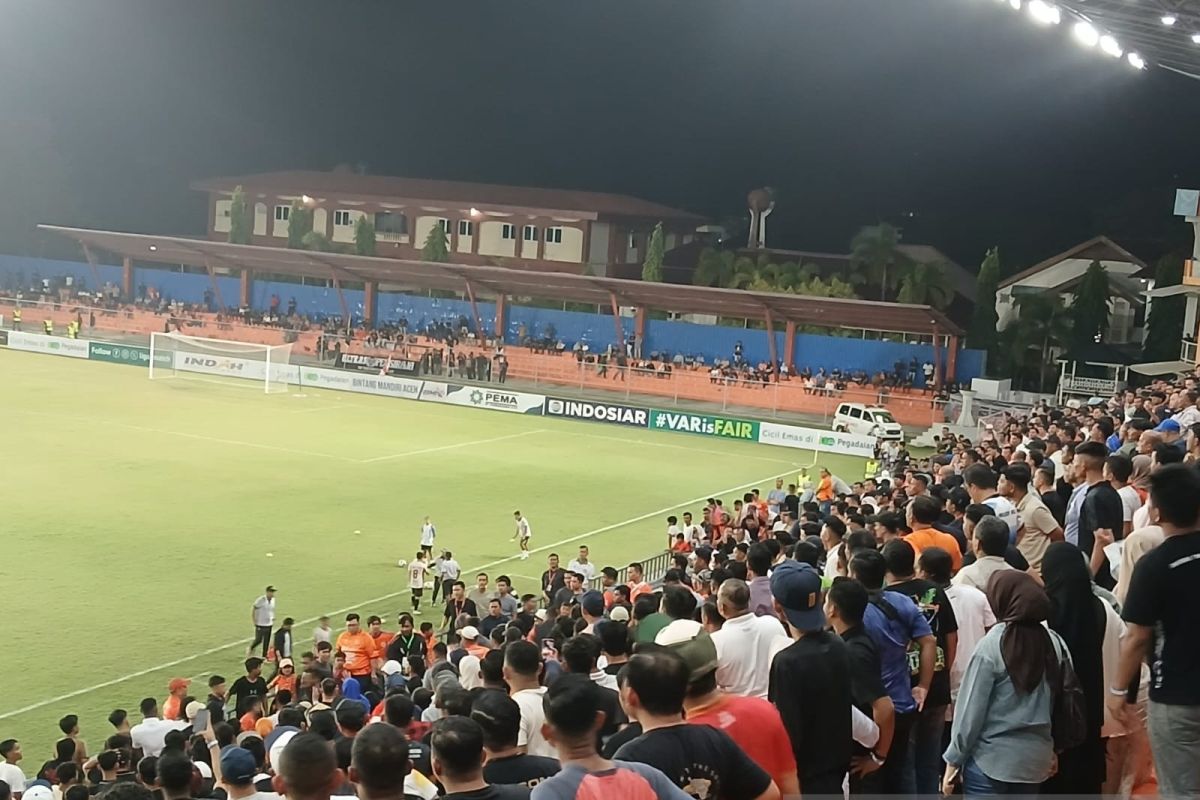 Persiraja ingatkan suporter PSMS tak datang ke stadion demi keamanan