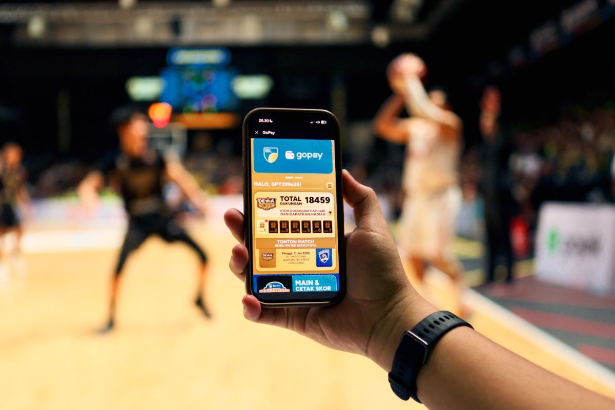 Aplikasi GoPay hadirkan fitur Indonesian Basketball League