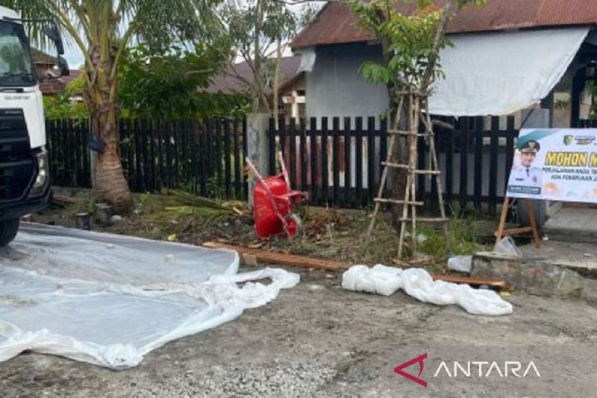 Pemkot Palangka Raya tangani 20.418 meter jalan lingkungan pada 2025