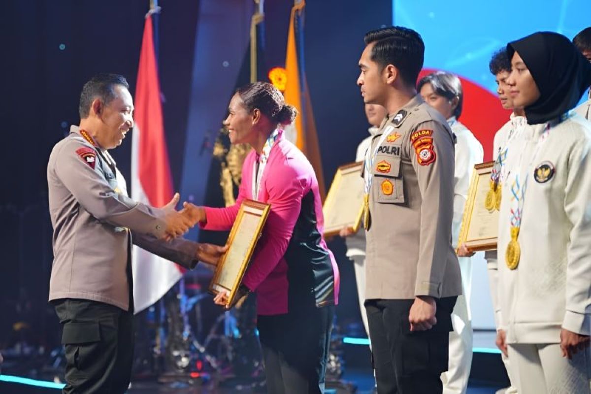Kapolri beri apresiasi ke atlet Polri berprestasi di SEA Games 2025