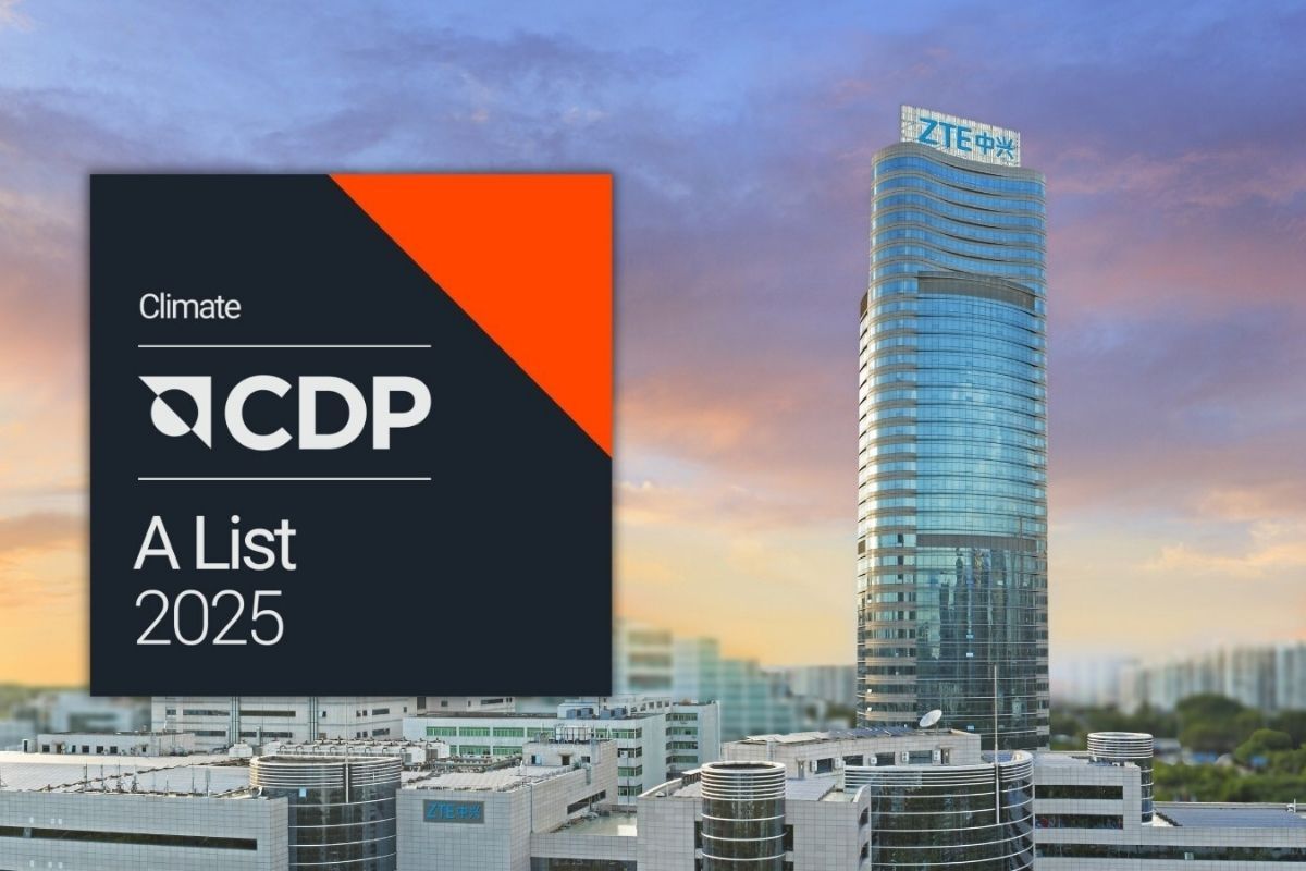 ZTE Tercantum dalam "CDP Climate A List" Selama Tiga Tahun Berturut-turut, Berada di Peringkat 4% Teratas di Dunia