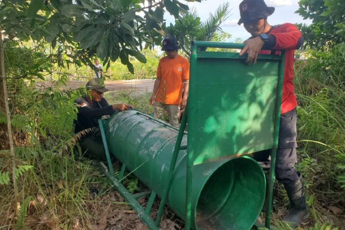 BKSDA Sampit pasang perangkap incar beruang madu yang resahkan warga