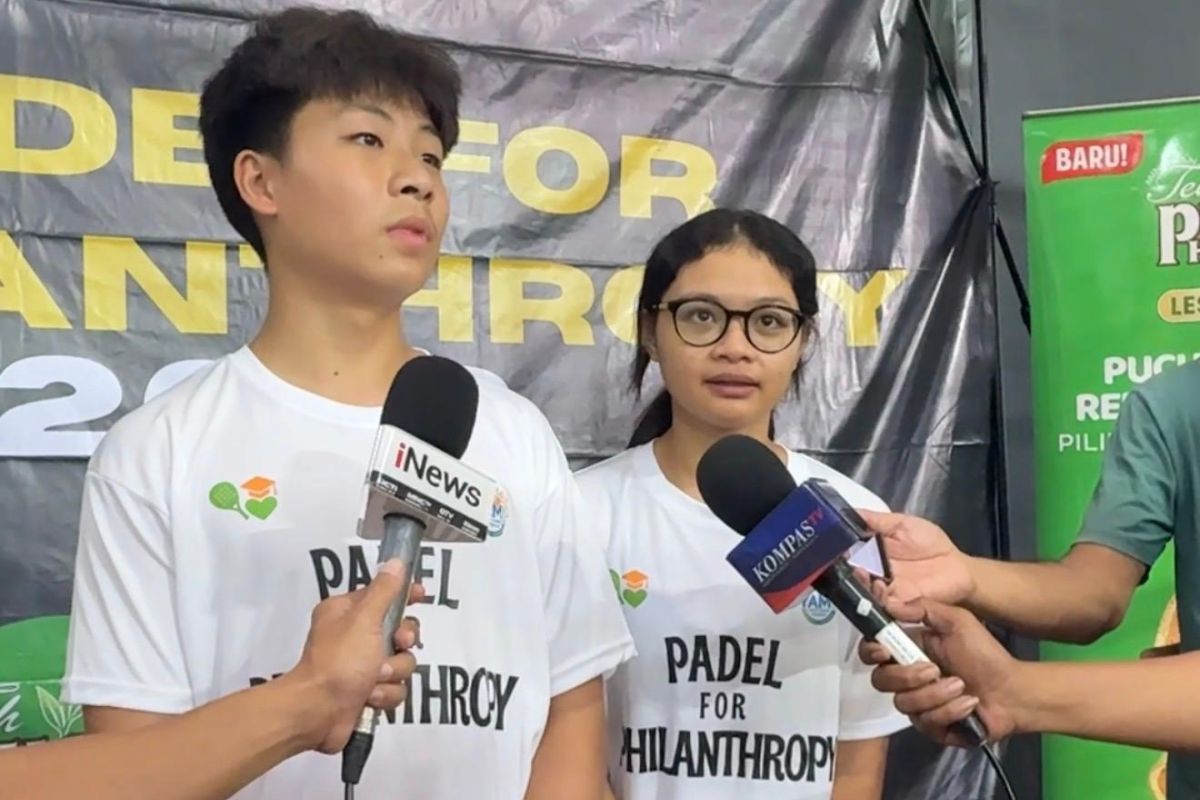 Turnamen Padel for Philanthropy dukung peningkatan literasi anak
