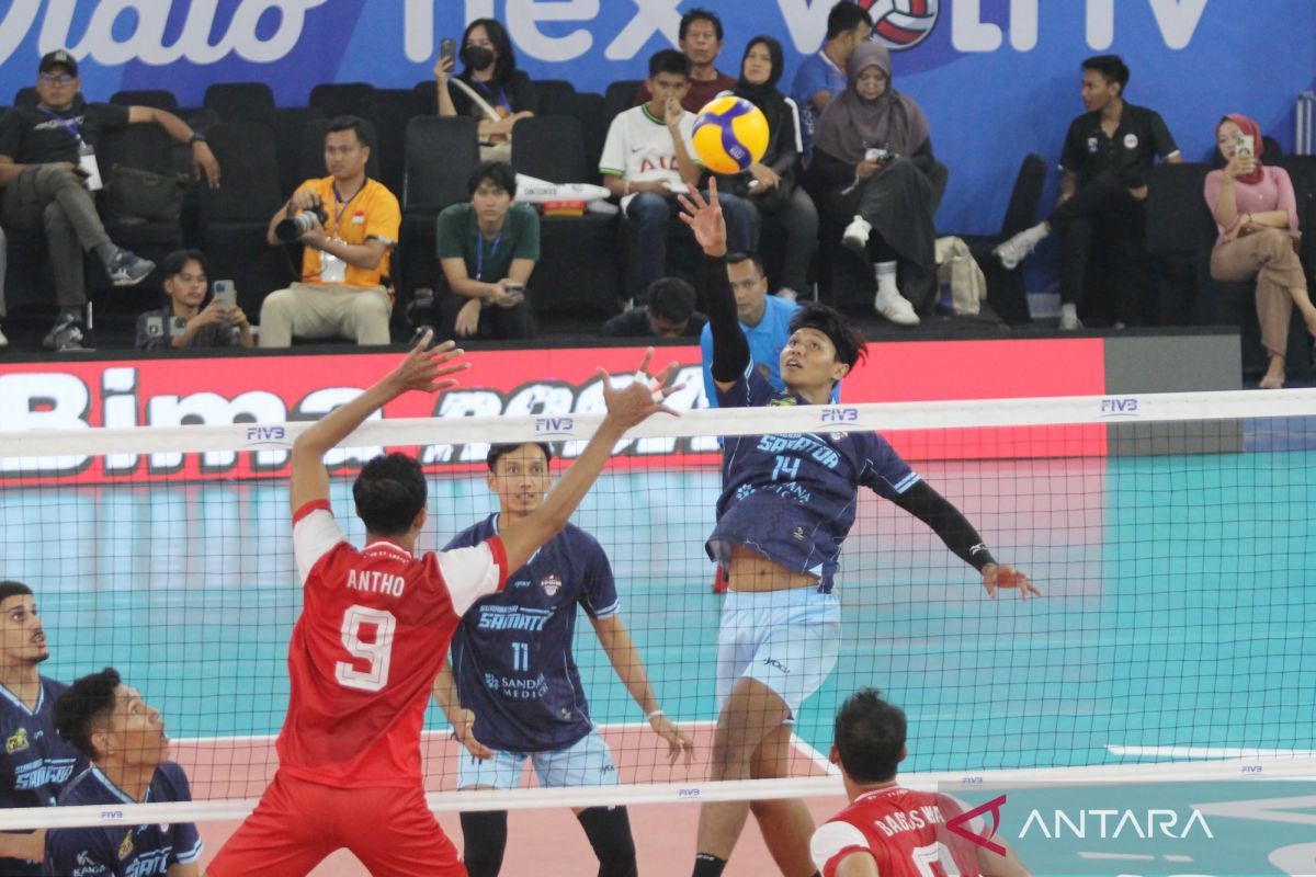 Proliga 2026 - Samator lolos ke final four usai taklukkan Falcons