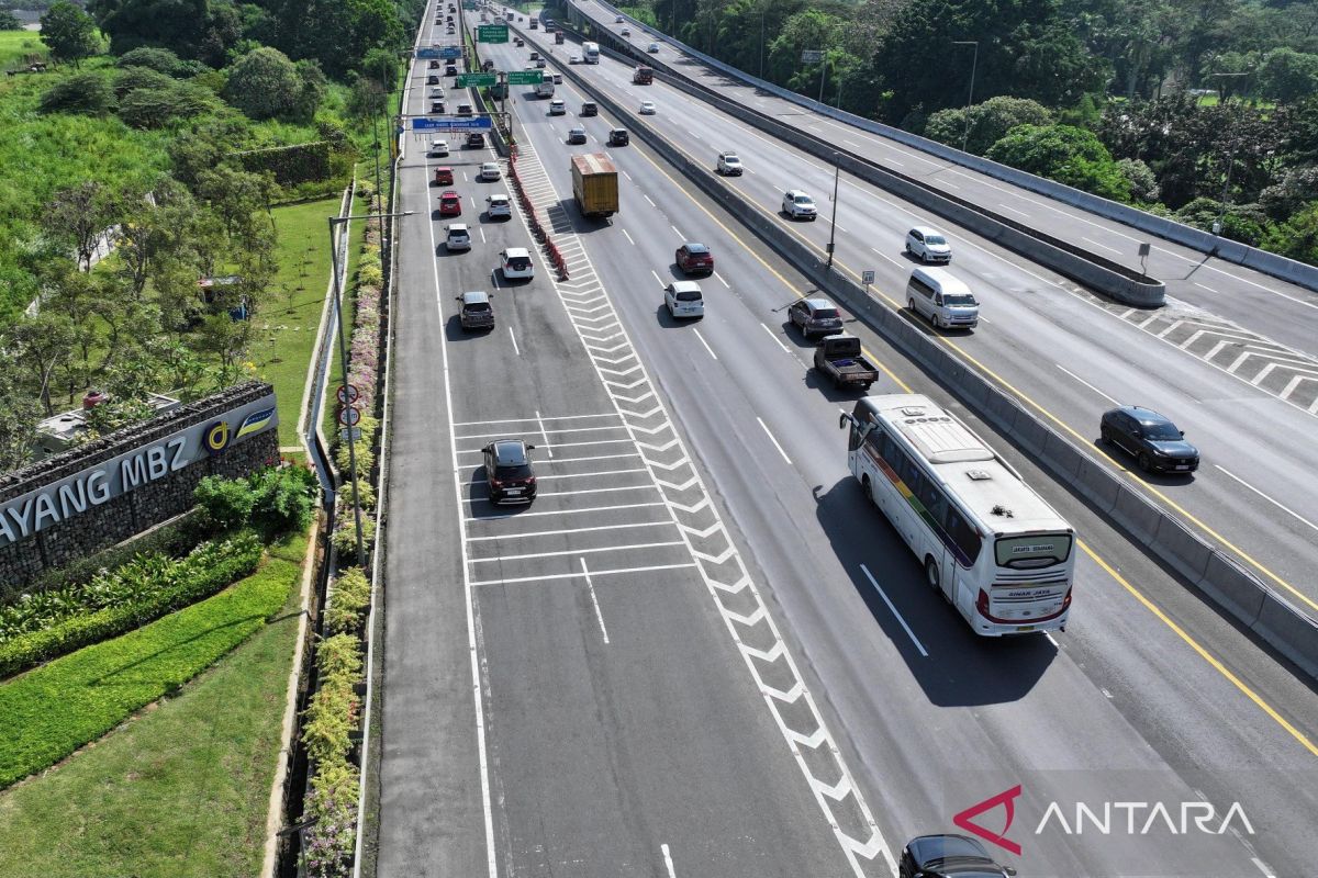 189.290 kendaraan lintasi Tol MBZ di periode libur Isra Miraj