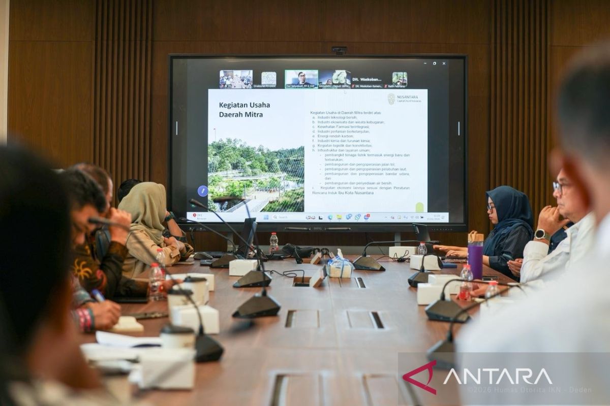 Otorita atur langkah siapkan kawasan penunjang fungsi IKN