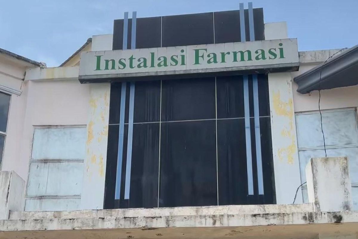 Instalasi farmasi RSUD Muda Sedia Aceh Tamiang beroperasi kembali