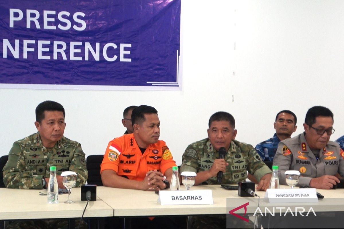 SAR gabungan fokuskan pencarian korban pesawat ATR di Bulusaraung