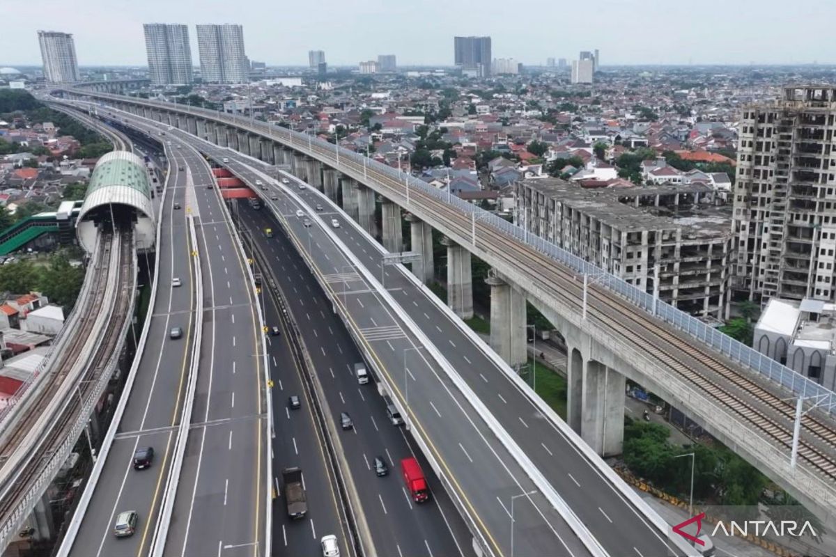 Kendaraan kembali ke Jakarta via MBZ melonjak 114 persen