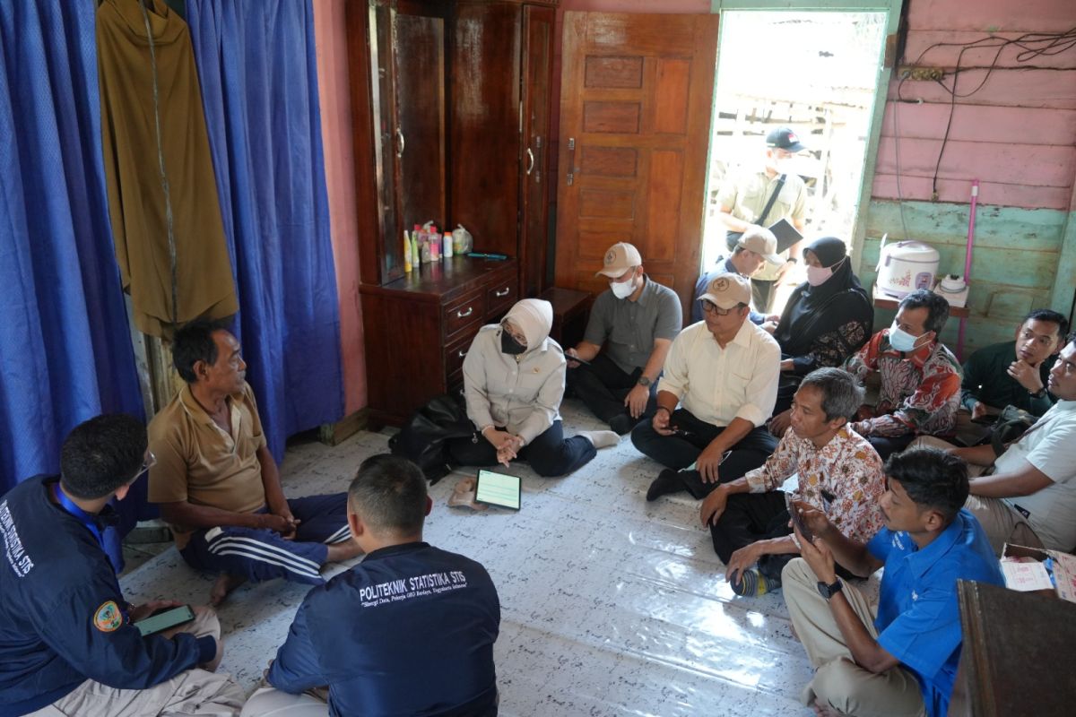 Kepala BPS pastikan pendataan pasca-bencana di Aceh Tamiang 