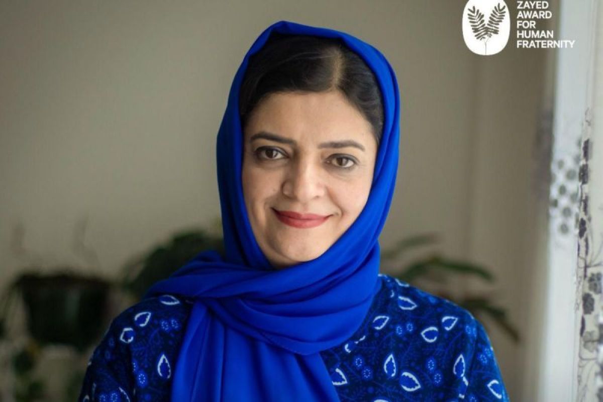Tokoh advokasi pendidikan Afganistan raih Zayed Award for Fraternity