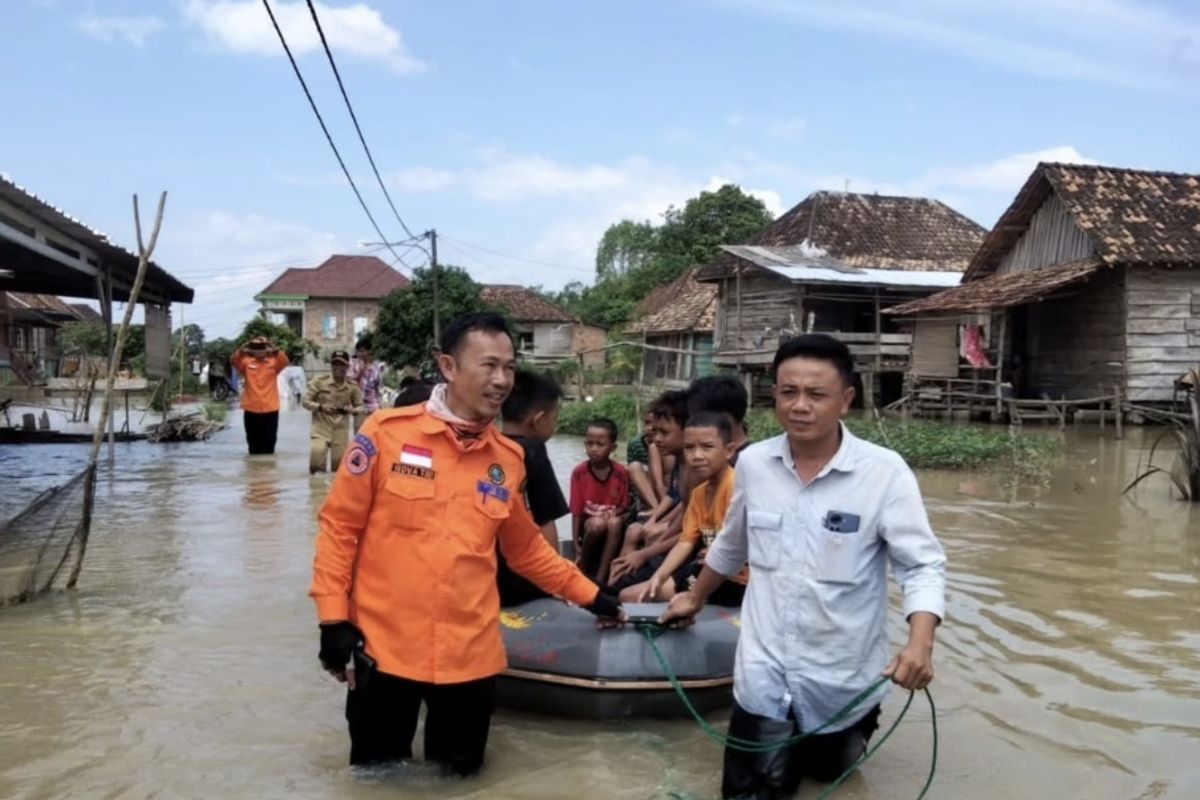 BPBD: Banjir di OKI Sumsel meluas ke enam kecamatan