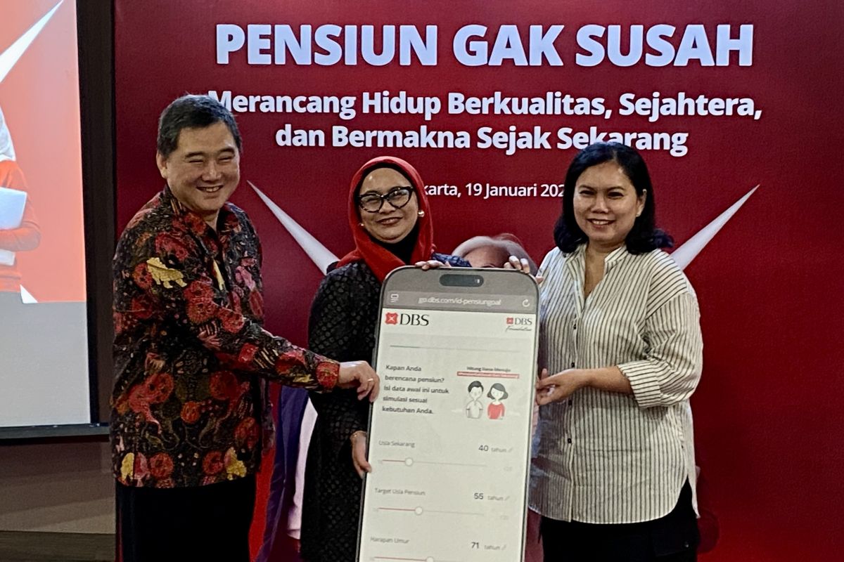 Dorong perencanaan sejak dini, DBS hadirkan kalkulator retirement goal