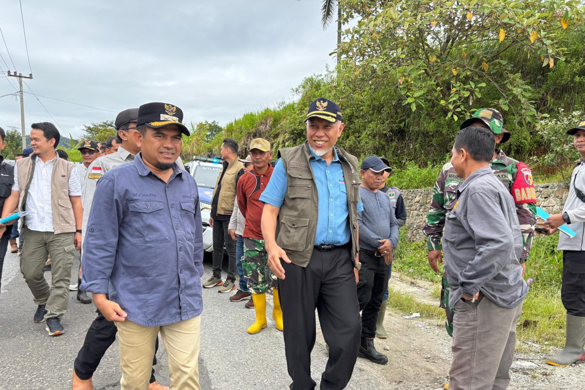 Pemprov Sumbar alokasikan Rp2 miliar pulihkan irigasi di Solok 