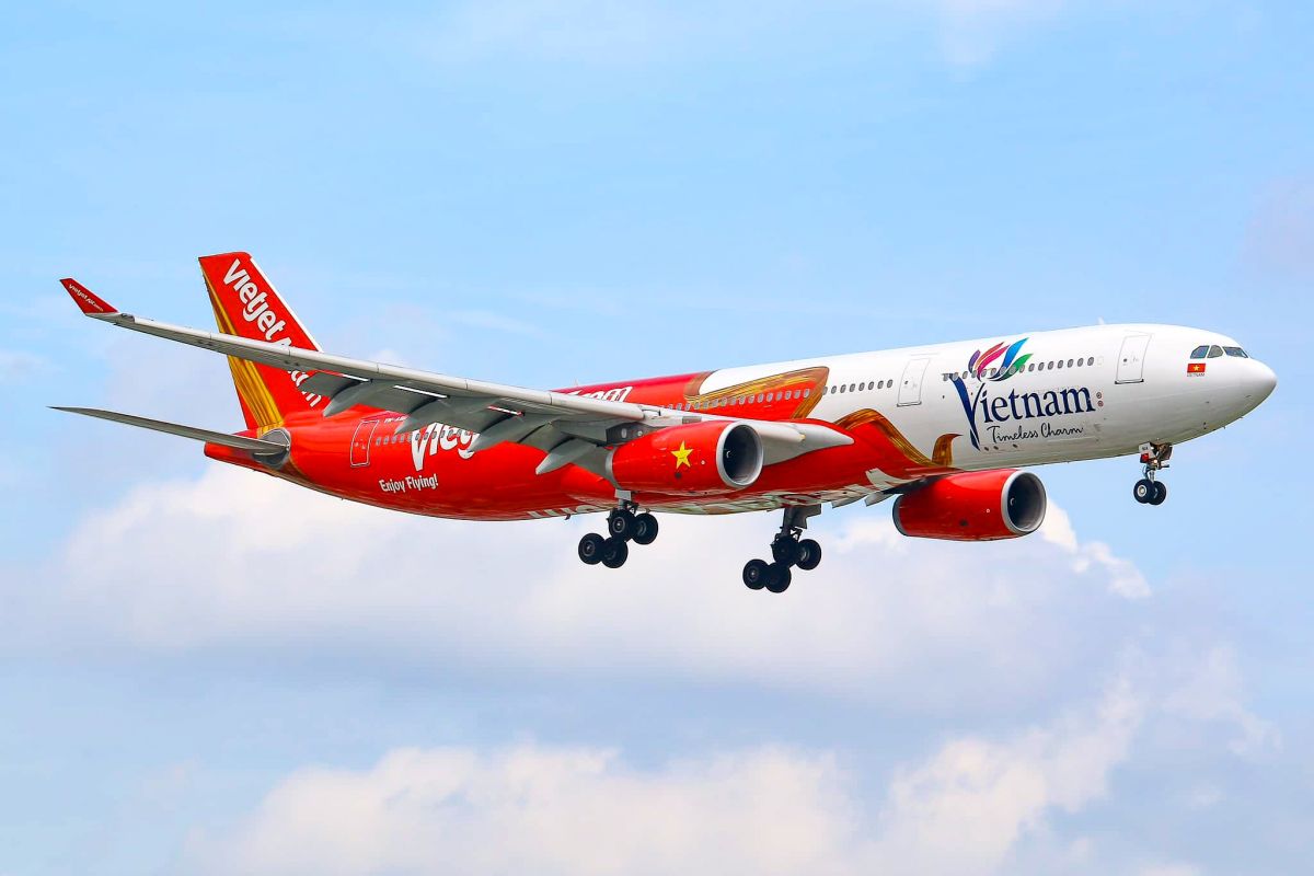 Vietjet pastikan keamanan penumpang selama penerbangan di udara