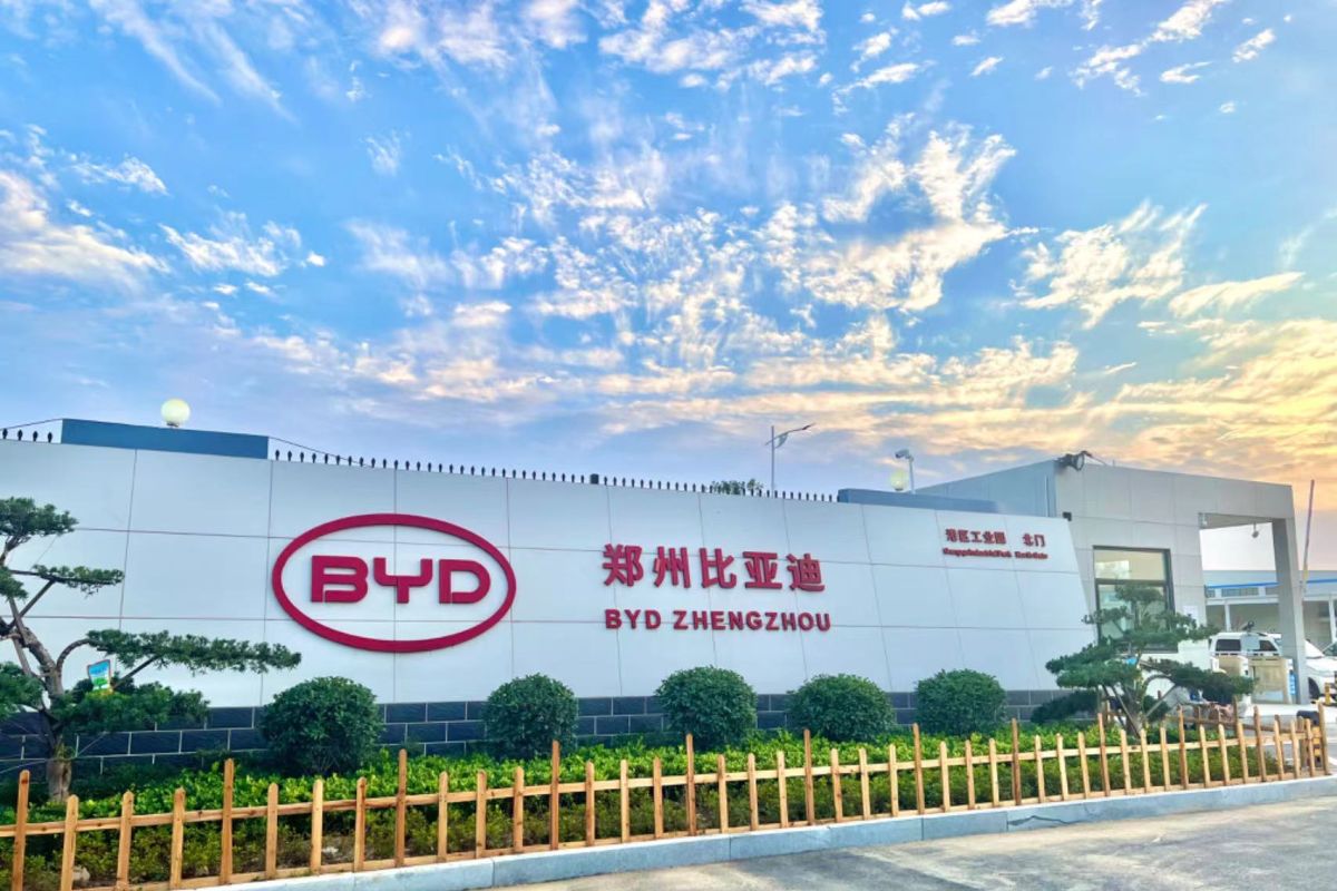 Mega Factory BYD Zhengzhou, jantung produksi EV terintegrasi