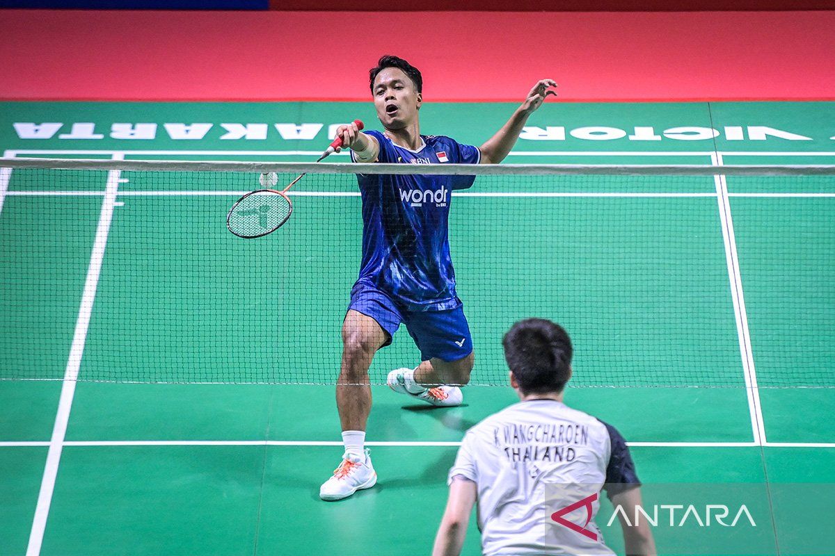 Ginting tak pasang target di Indonesia Masters