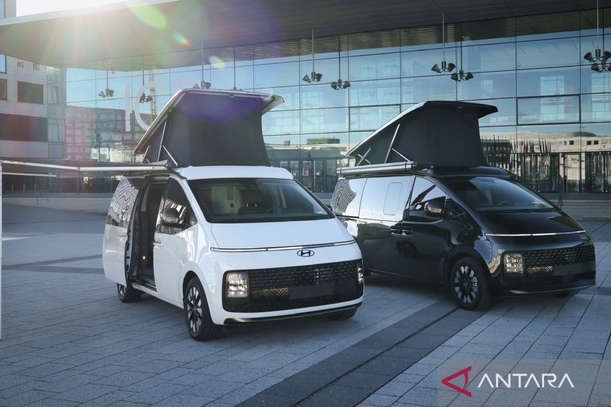 Hyundai pamerkan konsep Staria Camper EV tenaga surya