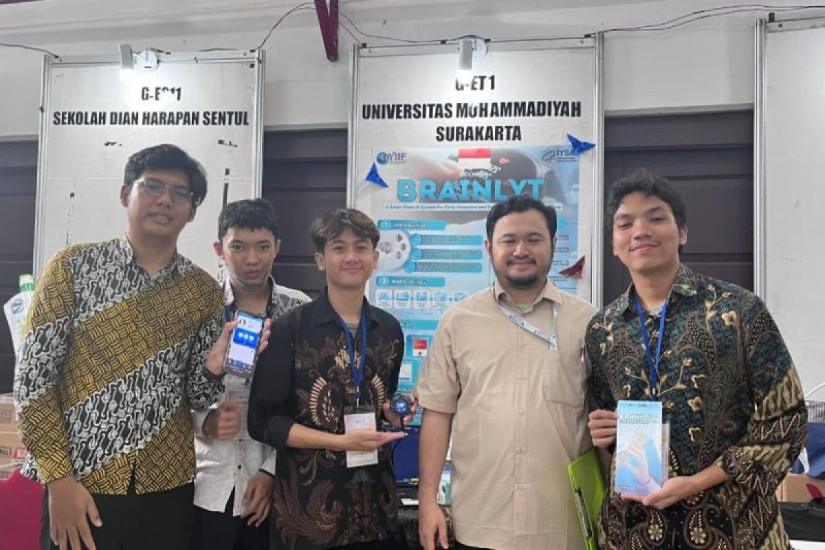 Aplikasi Brainlyt karya mahasiswa UMS raih perak GYIIF 2026