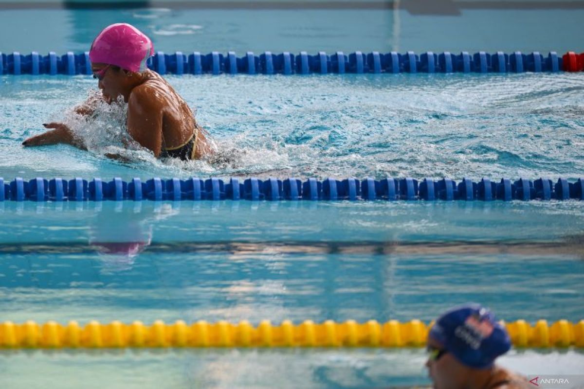 Hasil lomba dalam Kejurnas Akuatik Indonesia 2026