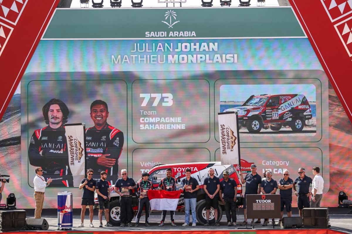 Julian Johan harap prestasi Dakar jadi inspirasi motorsport Indonesia