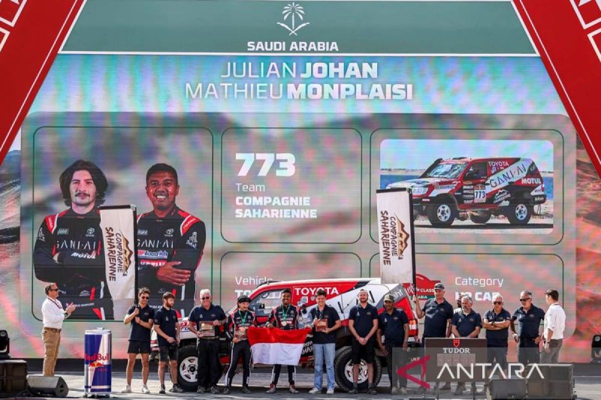 Julian Johan harap prestasi Dakar jadi inspirasi motorsport Indonesia