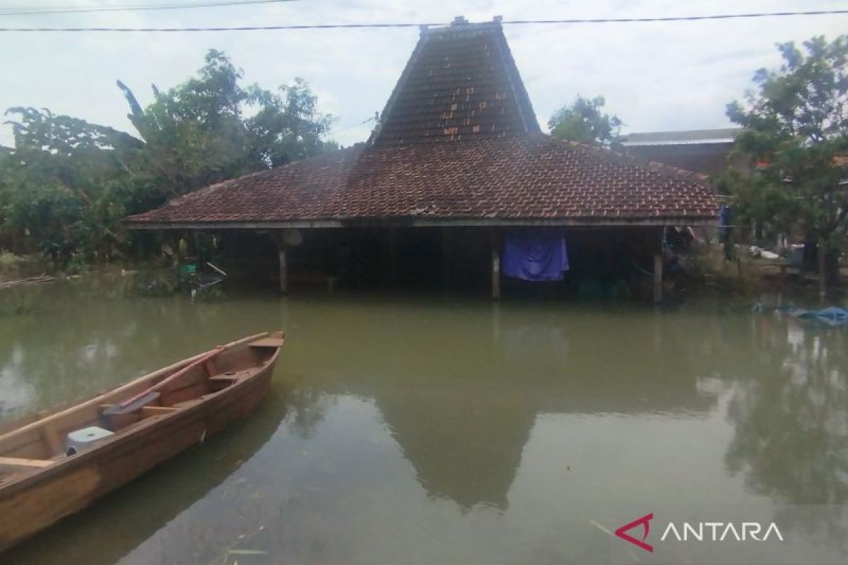 Desa terdampak banjir di Kabupaten Pati berkurang