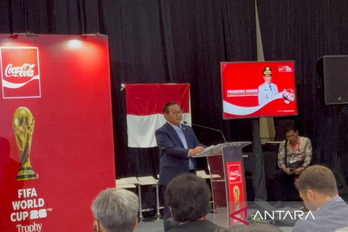 Trofi Piala Dunia singgah di Jakarta, Pramono: Perkuat citra global