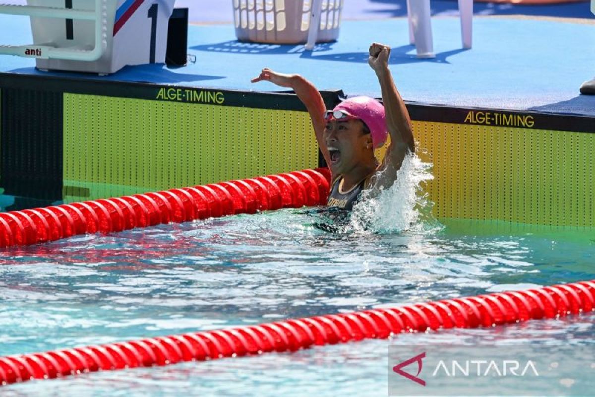 Para renang Indonesia raih empat emas pada hari kedua ASEAN Para Games