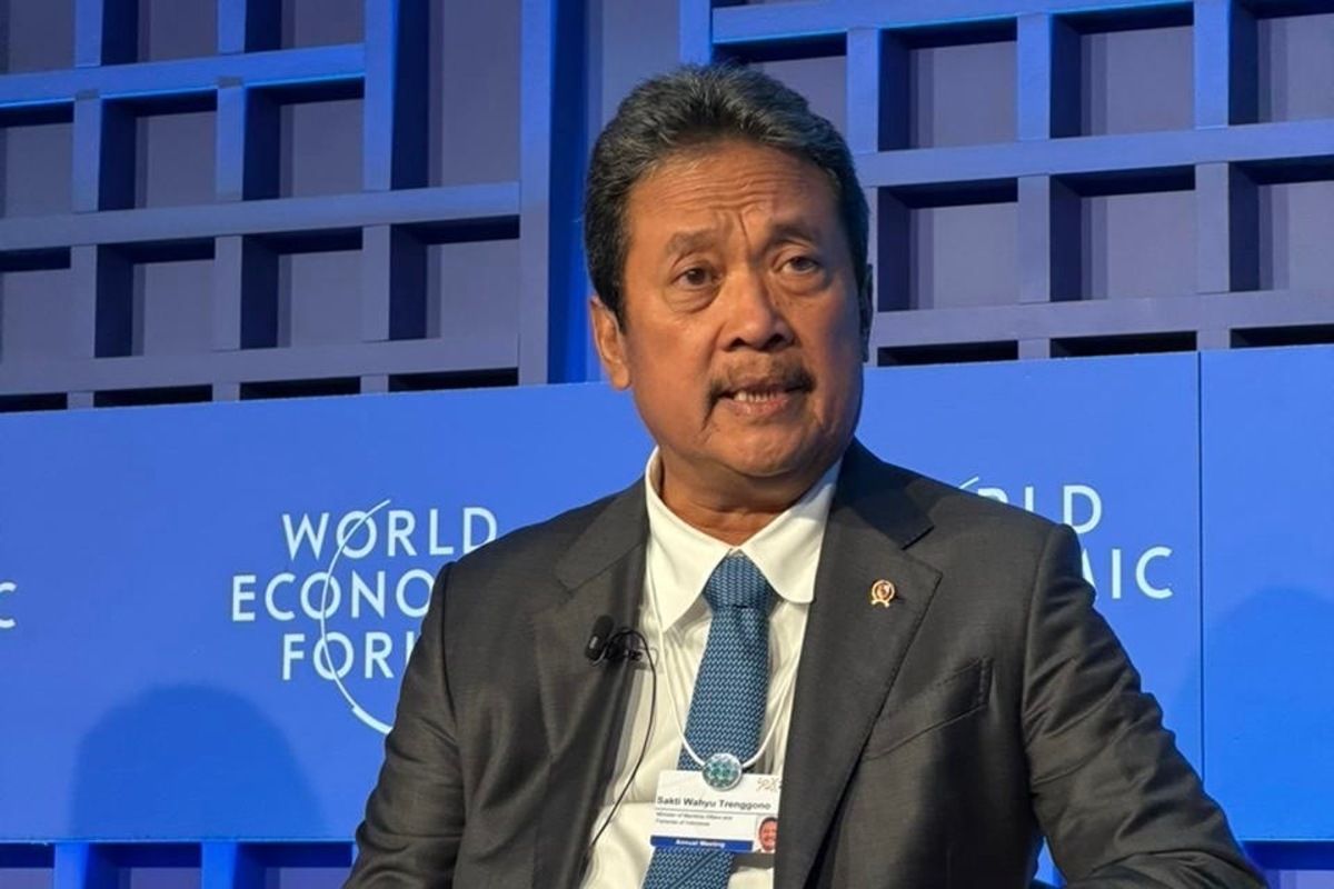 Indonesia serukan aksi global pulihkan ekosistem laut di WEF Davos
