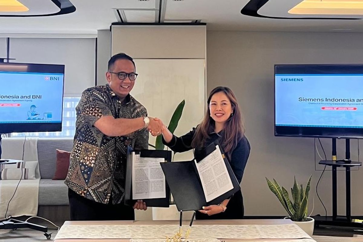 BNI-Siemens kerja sama pembiayaan Rp300 miliar untuk listrik nasional