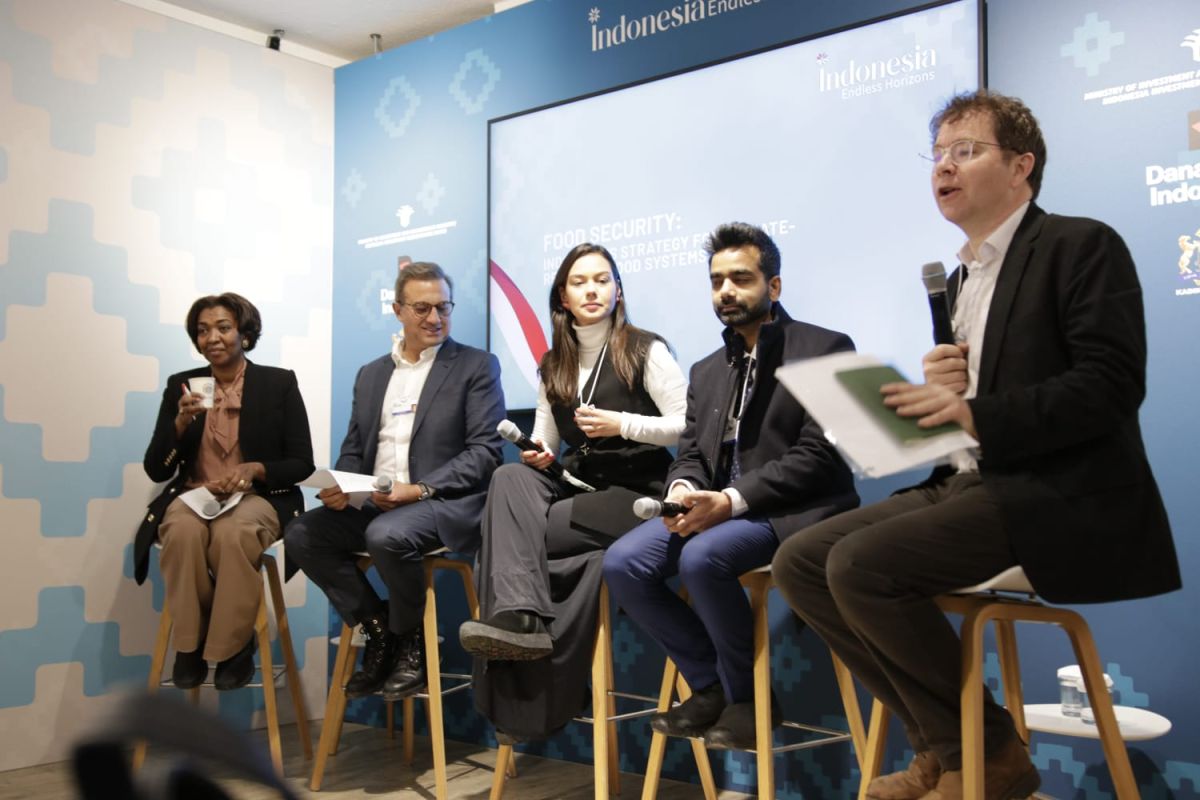‎Di WEF, WFP: RI tunjukkan kepemimpinan bangun sistem pangan tangguh
