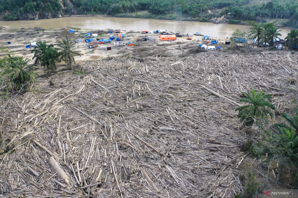 Situasi terkini desa yang hilang akibat banjir bandang di Aceh Tamiang