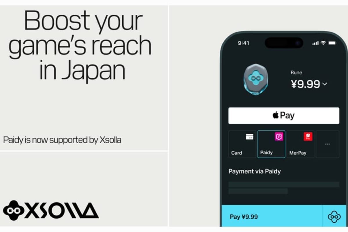 Xsolla Expands Payment Options in Japan With Paidy, the Leading Local BNPL Solution With 15 Million App Downloads, Giving Developers More Ways to Connect With Players