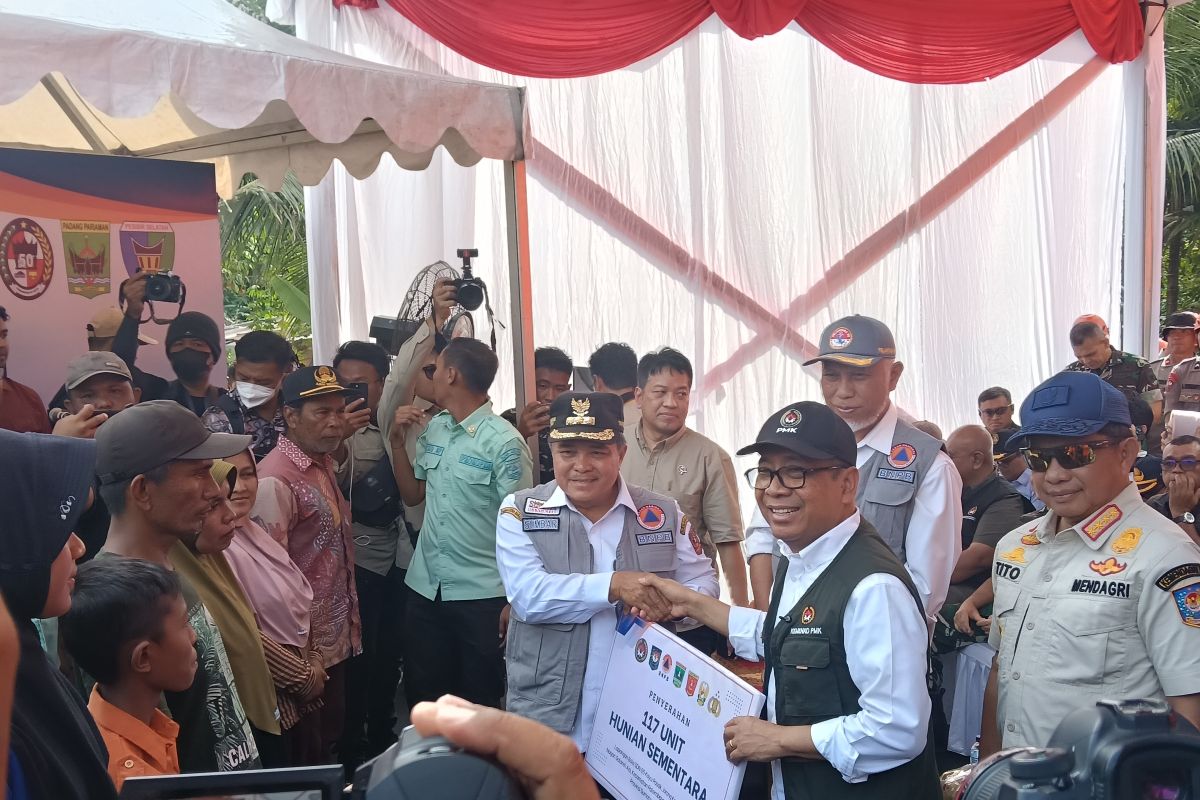Agam butuh 1.744 hunian tetap bagi penyintas bencana